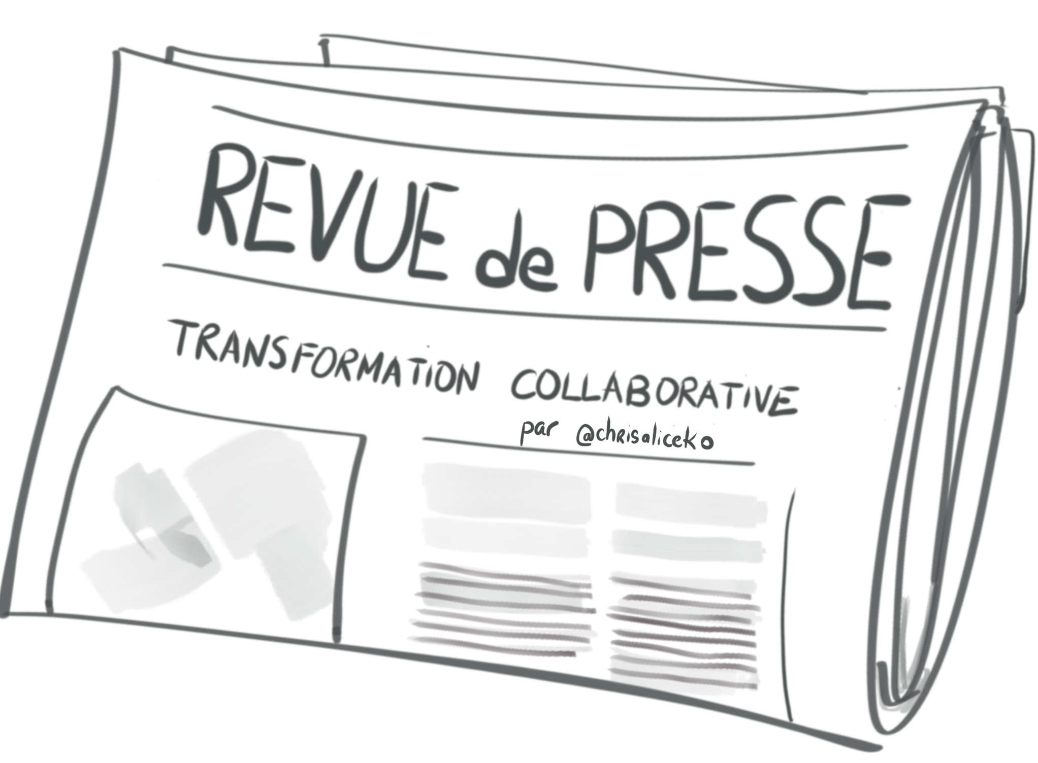 Revue de presse de la transformation collaborative icon