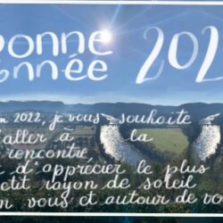 Des voeux, un bilan et une invitation