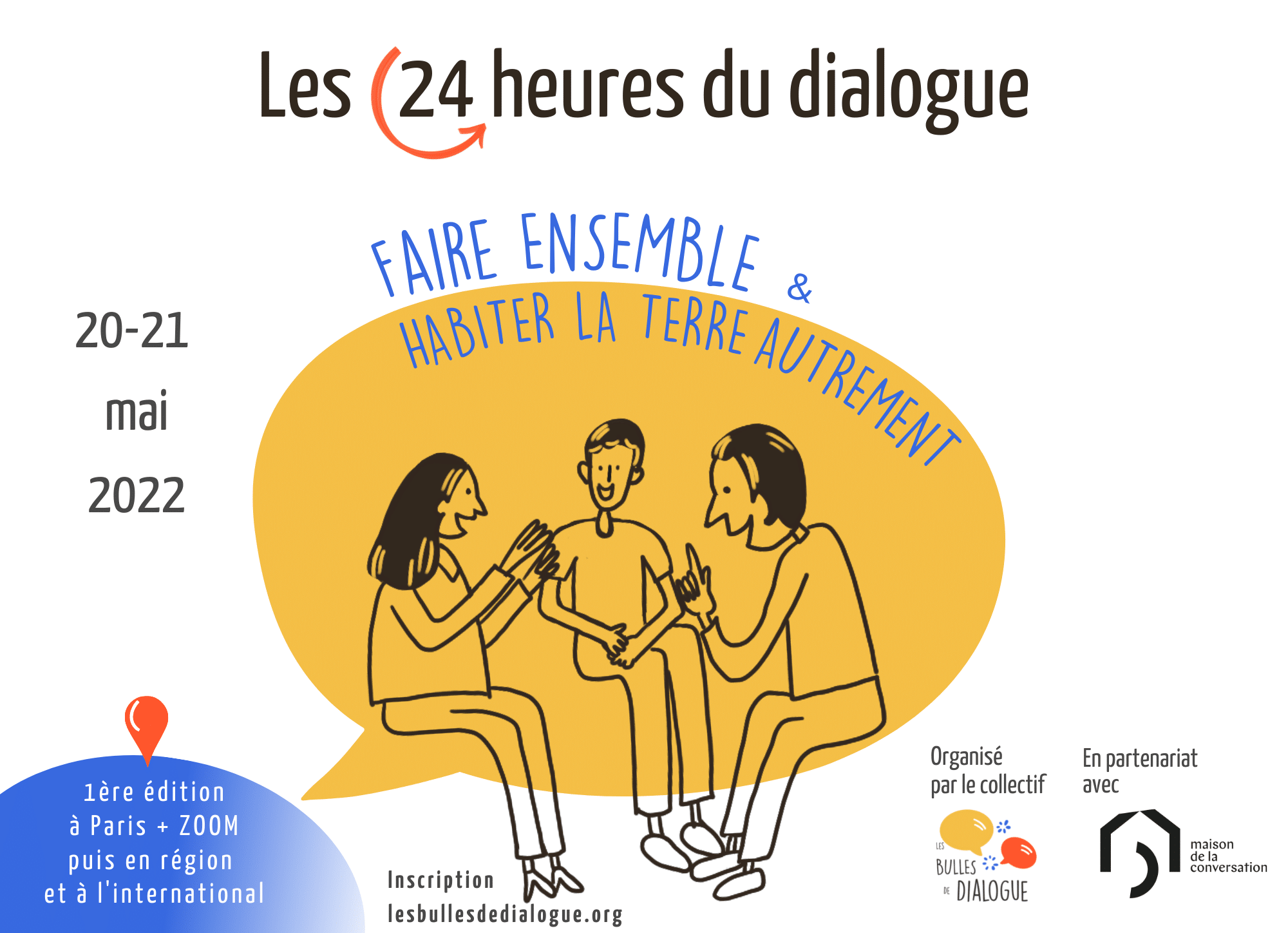 les 24 heures du dialogue, affiche